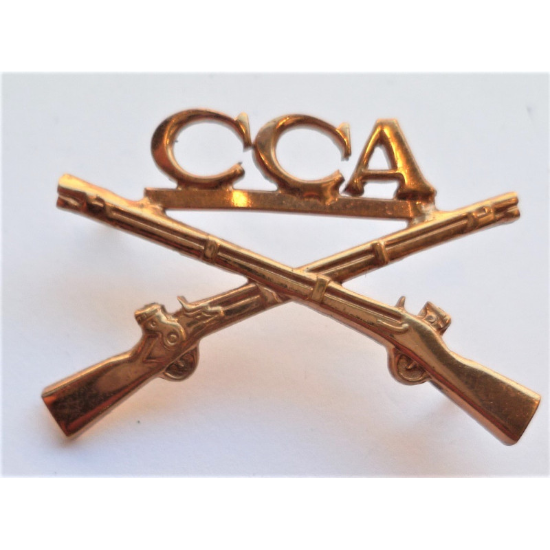 United States Army CCA Infantry Regiment Officers Collar Insignia Device US
