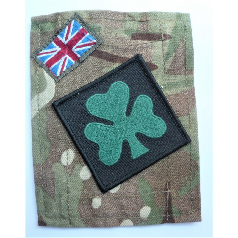 Royal Irish Regiment Cloth Patch Om Arm Badge