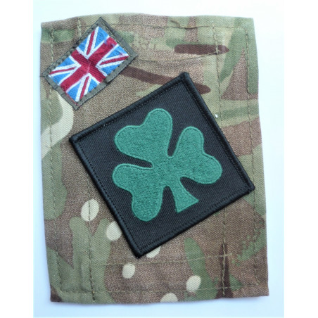 Royal Irish Regiment Cloth Patch Om Arm Badge