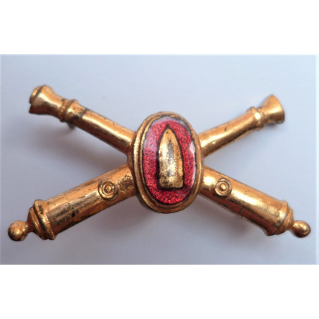 United States Coastal Artillery Officers Collar Insignia Device