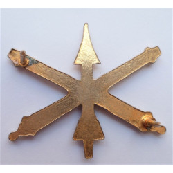United States Air Defence Artillery Officers Collar Insignia Device