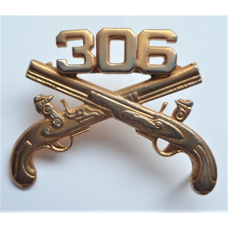 United States 306th Military Police Officers Collar Insignia Device