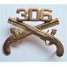 United States 306th Military Police Officers Collar Insignia Device
