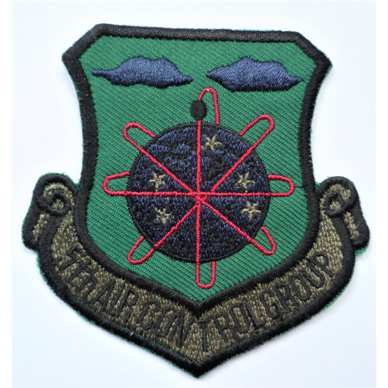 USAF 5th Air Control Group Cloth Patch Insignia