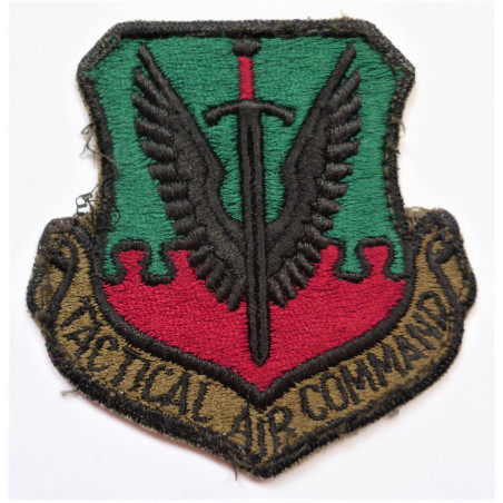 US Air Force Tactical Air Command Patch Badge USAF
