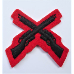 Skill At Arms Marksman proficiency Cloth sleeve badge Gurkha Rifles