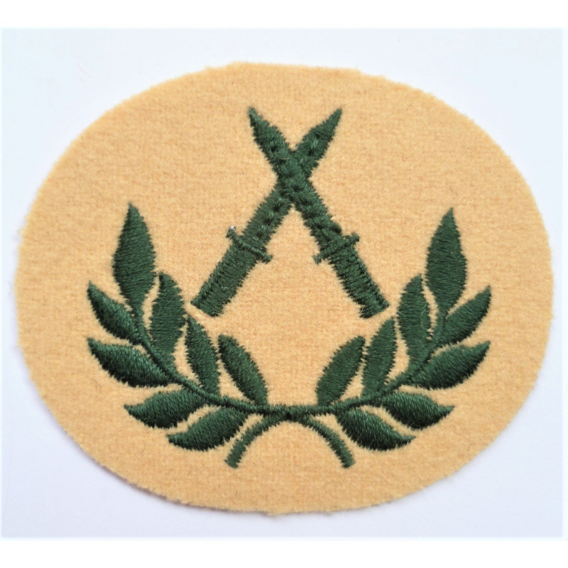 Light Infantry Platoon Sergeant Course Badge proficiency Cloth sleeve badge
