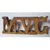 Madras Volunteer Guards MVG Shoulder Title