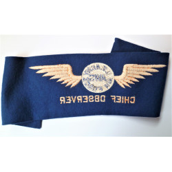 US Army Air Force Chief Observer Armband  AWS