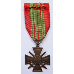 French Croix de guerre Foreign Theatres Medal Indo China