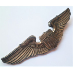WW2 USAAF Sterling Silver Pilot Wing