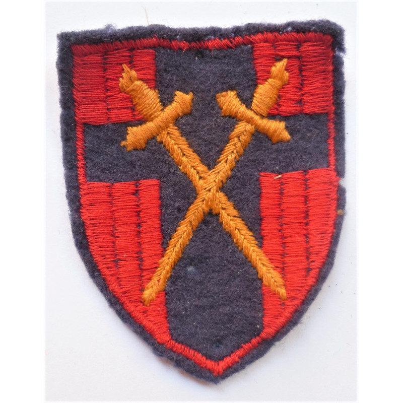 21st Army Group Cloth HQ Formation Sign British Army