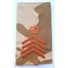 Irish Guards Pipe Major Cloth Rank insignia