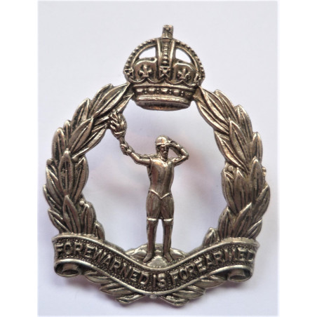 WW2 Royal Observer Corps Cap Badge British Army ROC