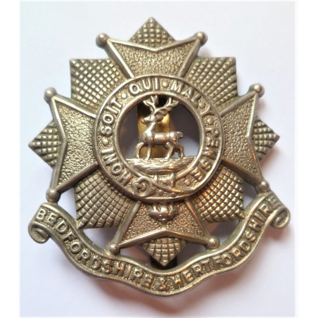 Bedfordshire and Hertfordshire Cap Badge British Army