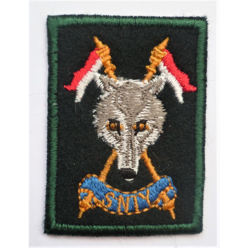 Scottish and North Irish Yeomanry Cloth Beret Badge