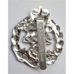 The Royal Hampshire Regiment Staybrite Anodised Cap Badge