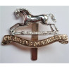 The Queens Own Hussars Staybrite Cap Badge