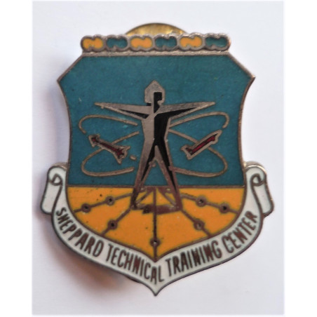 US Air Force Sheppard Technical Training Center Distinctive Unit Crest DUI Insignia