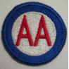 World War Two United States Anti Aircraft Command Cloth Patch