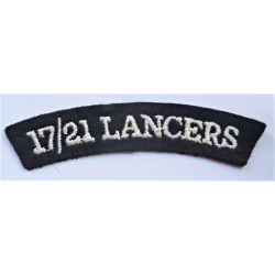 17/21st Lancers Cloth...