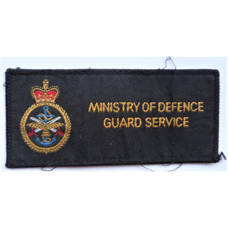 Ministry of Defence Guard Service Cloth Patch
