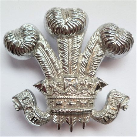 10th Hussars NCOs White Metal Arm Badge A very nicely detailed