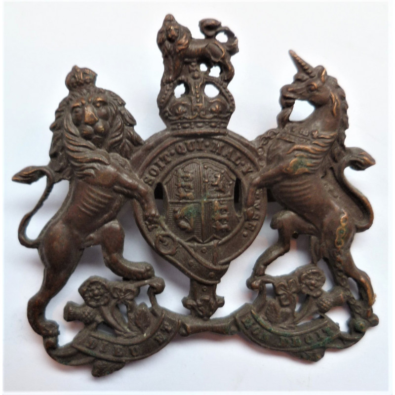 Officers Bronze General Service Corps Cap Badge British Army