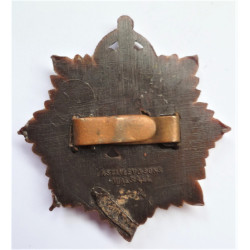 WW2 Royal Army Service Corps Economy Plastic Cap Badge