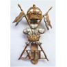 12th Lancers Cap Badge British Army