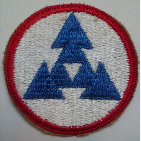 WW2 United States 3rd Army Logistical Command Cloth Patch.