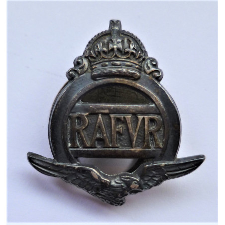 WW2 Royal Air Force Volunteer Reserve RAFVR Lapel Badge