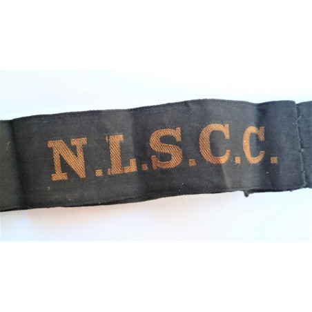WW2 N.L.S.C..C Naval League Sea Cadet Corps Cap Tally