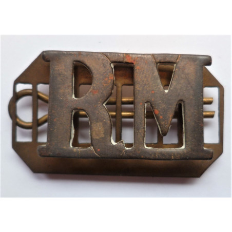 Royal Marines Brass Shoulder Title R.M.