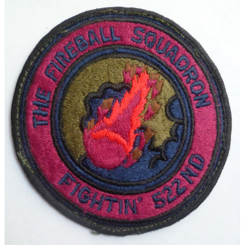 United States Air Force 522ND Fireball Squadron Cloth Patch