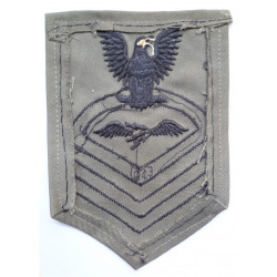 WW2 US Navy Aviation Chief Radioman Cloth Rate Sleeve Insignia 1943