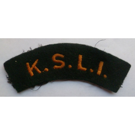 Kings Shropshire Light Infantry Cloth Shoulder Title