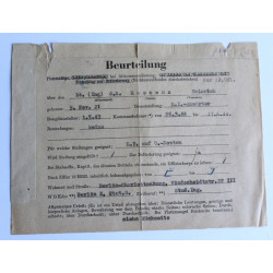 WW2 German U-Boat documents Lieutenant Heinrich Kassens