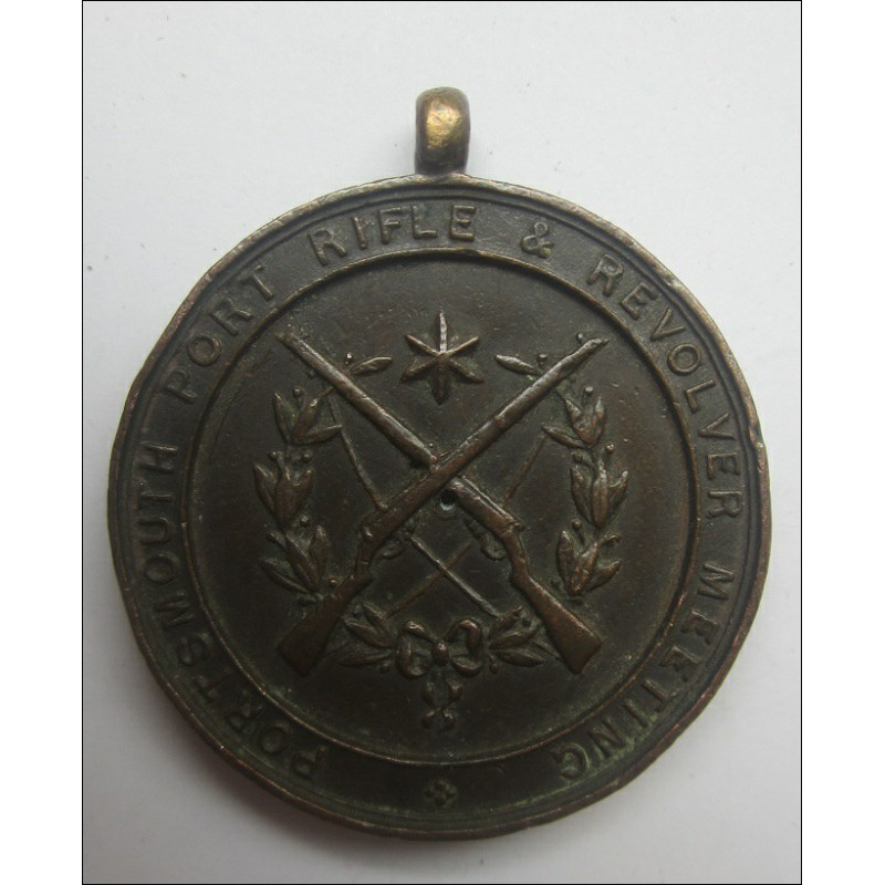 Portsmouth Port Rifle and Revolver Meeting Medal