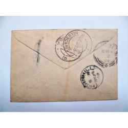Transvaal 1902 Boer War Military Blockhouse APO Standerton Cover and Letter