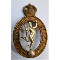 WW2 Royal Corps of Signals Collar Badge