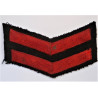 British Royal Navy Red Chevron Good Conduct Stripes Cloth Badge