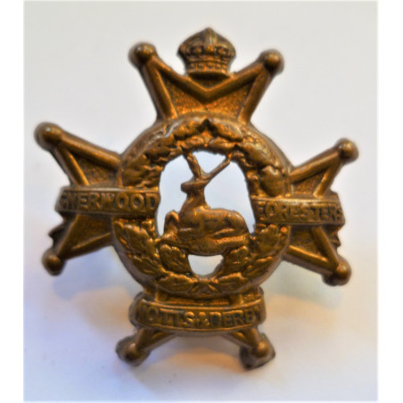 Sherwood Foresters Notts & Derby Collar Badge