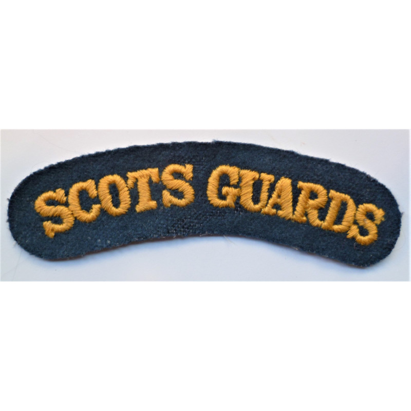 Scots Guards Cloth Shoulder Title