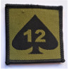 12th Brigade Tactical Recognition Flash TRF