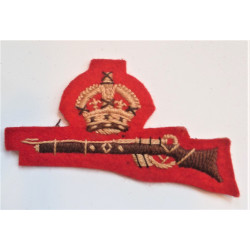 Army Cadet Marksman Cloth Trade Badge Kings Crown