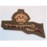 Army Cadet Marksman Cloth Trade Badge Kings Crown WW2