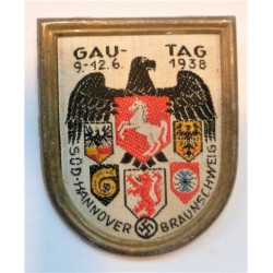 WW2 German Day Badge Gau Tag Tinnie Sud Hannover