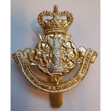 The Leicestershire And Derbyshire Yeomanry Cap Badge Staybrite