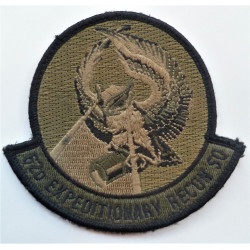 US 62nd Expeditionary Recon Squadron Cloth Patch
